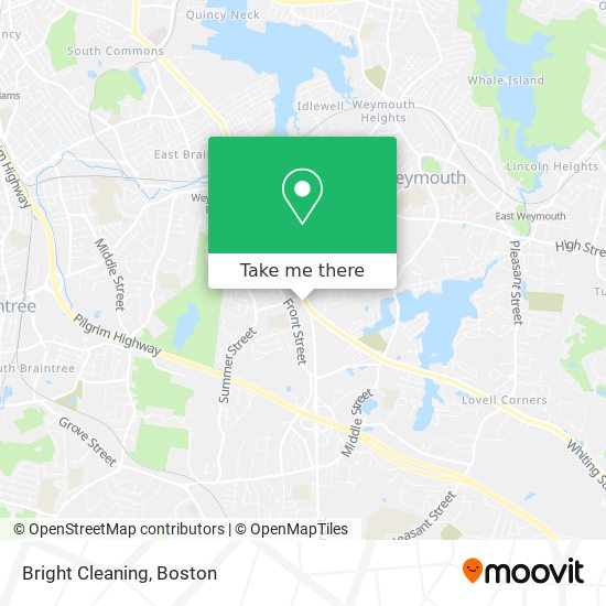 Bright Cleaning map