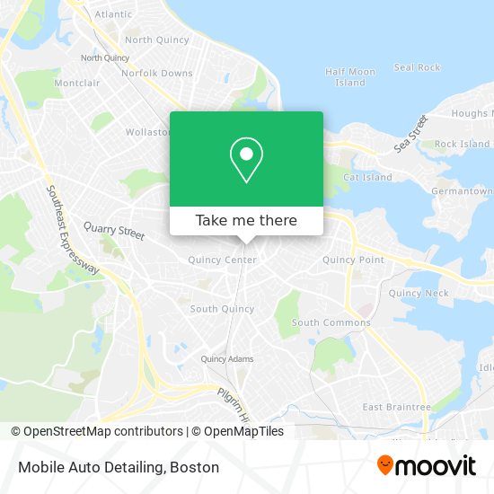 Mobile Auto Detailing map