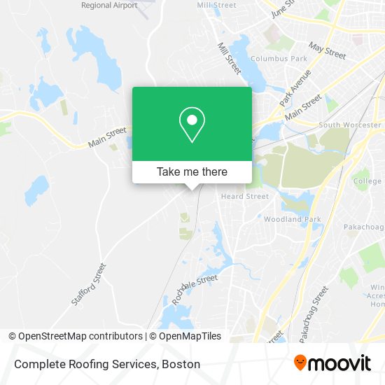 Complete Roofing Services map