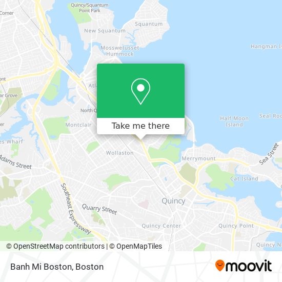Mapa de Banh Mi Boston