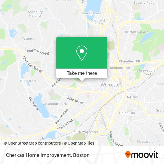 Cherkas Home Improvement map