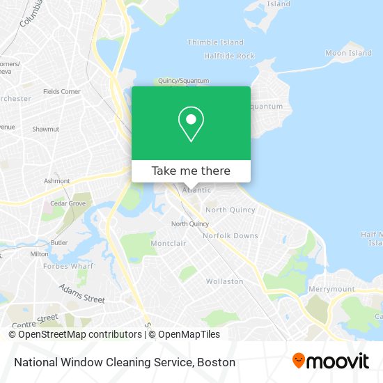 Mapa de National Window Cleaning Service