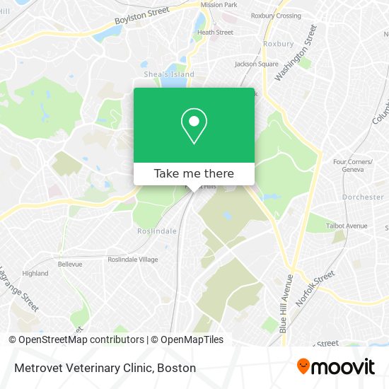 Metrovet Veterinary Clinic map