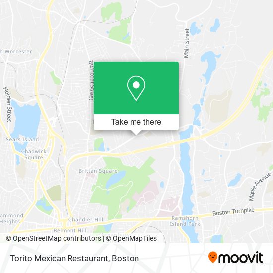 Torito Mexican Restaurant map