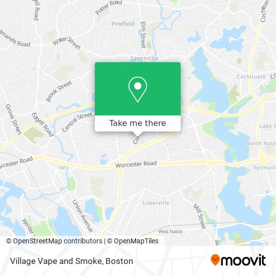 Village Vape and Smoke map