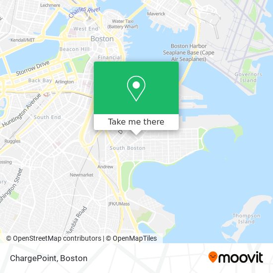 ChargePoint map