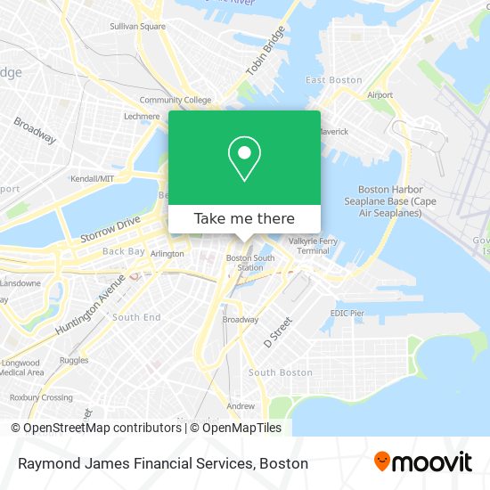 Mapa de Raymond James Financial Services