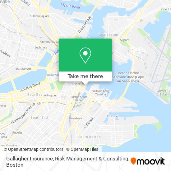 Mapa de Gallagher Insurance, Risk Management & Consulting