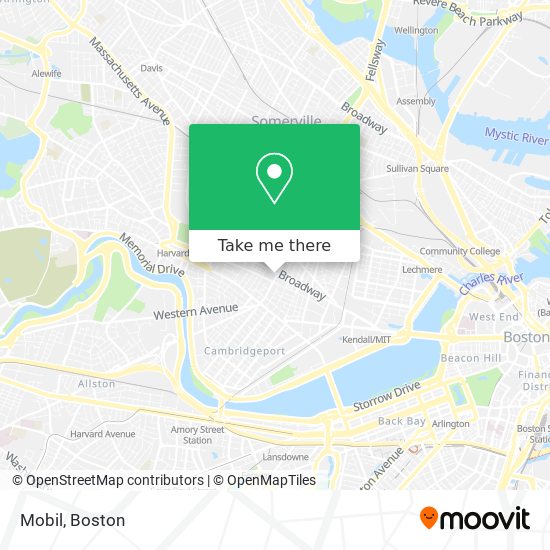 Mobil map