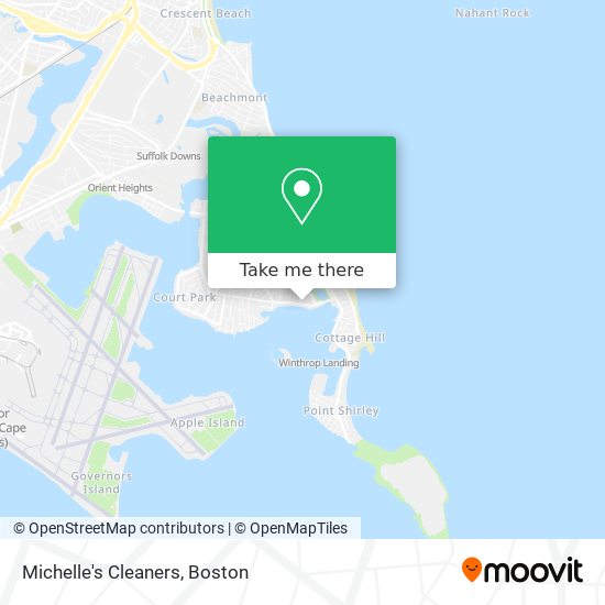 Michelle's Cleaners map