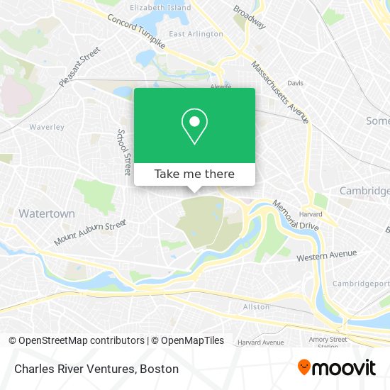 Charles River Ventures map