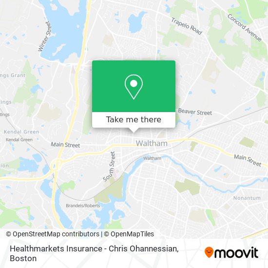 Healthmarkets Insurance - Chris Ohannessian map