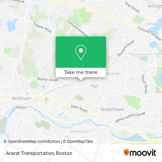 Ararat Transportation map