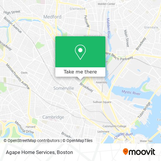 Mapa de Agape Home Services