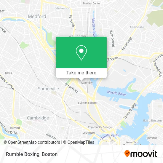 Mapa de Rumble Boxing