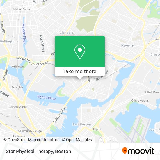 Star Physical Therapy map