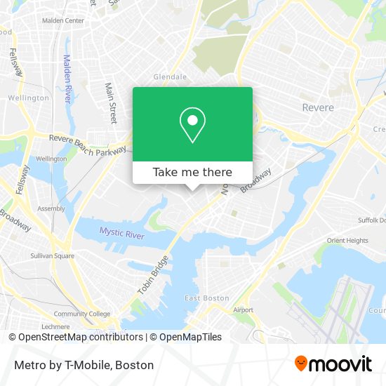 Metro by T-Mobile map