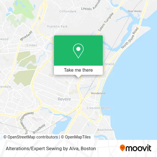 Alterations / Expert Sewing by Alva map