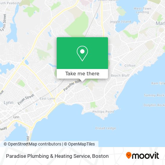 Paradise Plumbing & Heating Service map