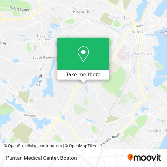 Puritan Medical Center map