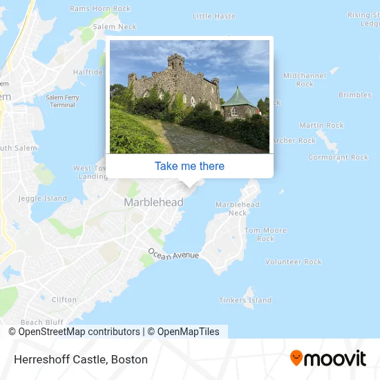 Herreshoff Castle map