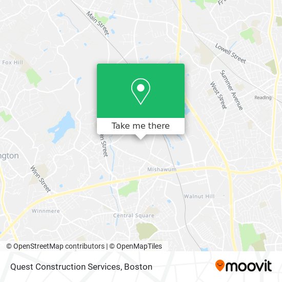 Mapa de Quest Construction Services