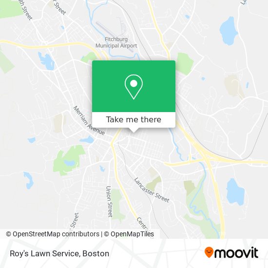 Roy's Lawn Service map