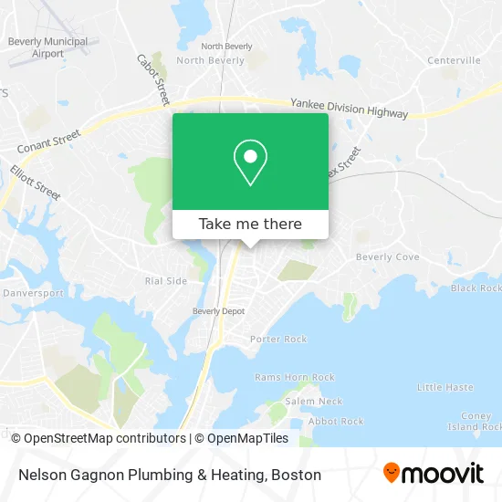 Mapa de Nelson Gagnon Plumbing & Heating
