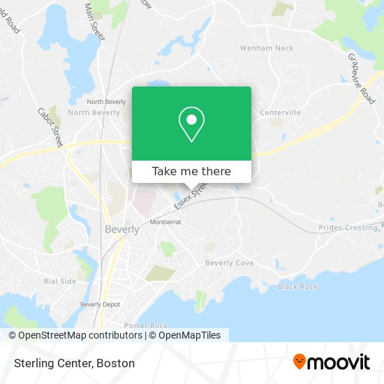Sterling Center map