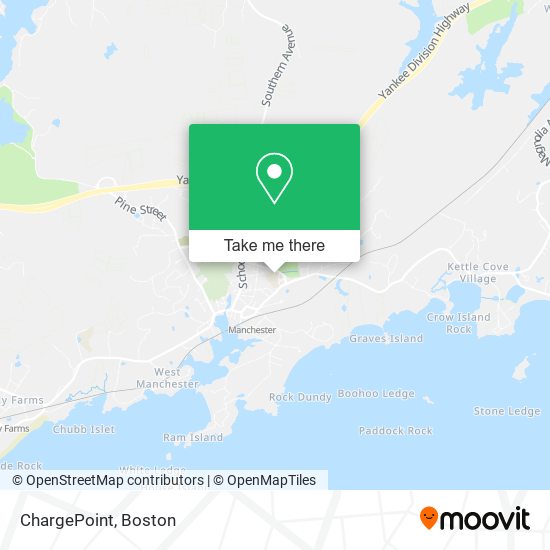 ChargePoint map