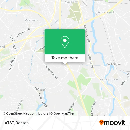 AT&T map