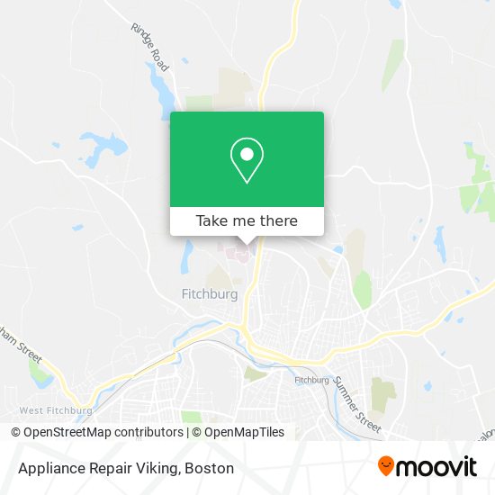 Mapa de Appliance Repair Viking