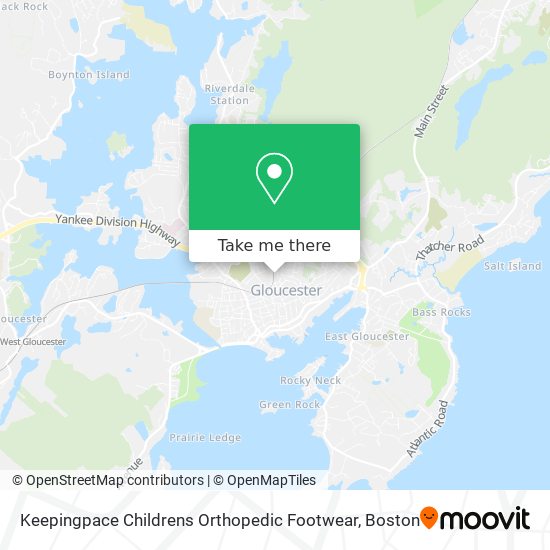 Mapa de Keepingpace Childrens Orthopedic Footwear