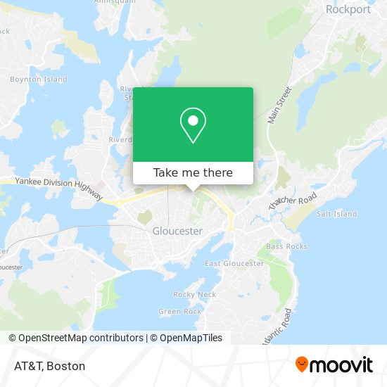 AT&T map