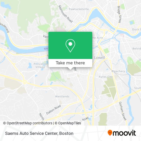 Saems Auto Service Center map