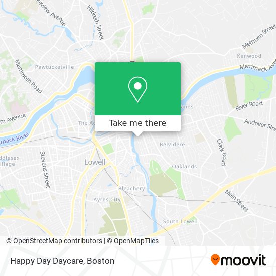 Mapa de Happy Day Daycare