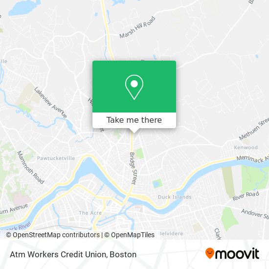 Atm Workers Credit Union map