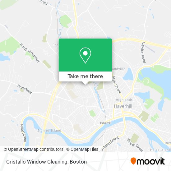 Cristallo Window Cleaning map