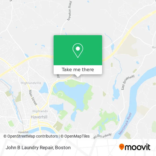 John B Laundry Repair map