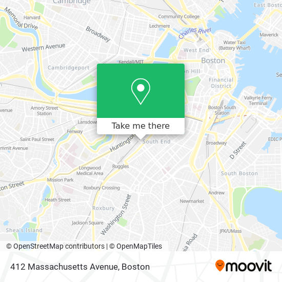 Mapa de 412 Massachusetts Avenue