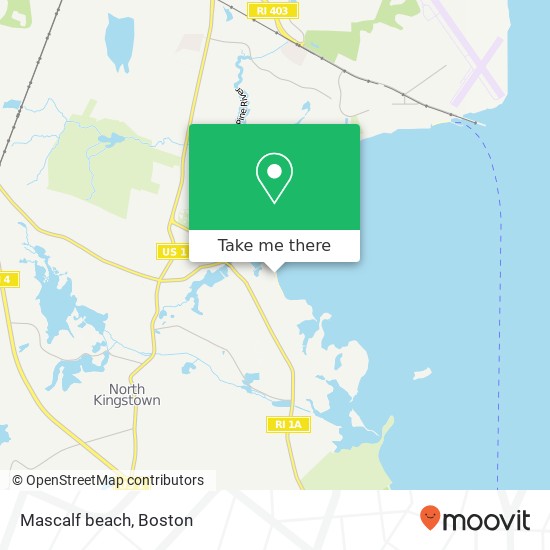 Mascalf beach map