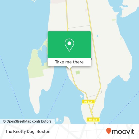 Mapa de The Knotty Dog