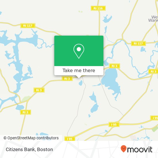 Citizens Bank map