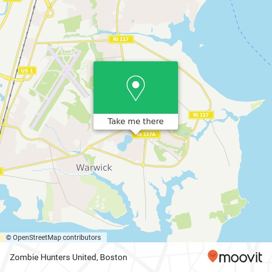 Zombie Hunters United map