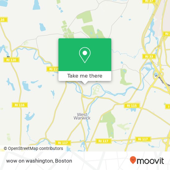 Mapa de wow on washington