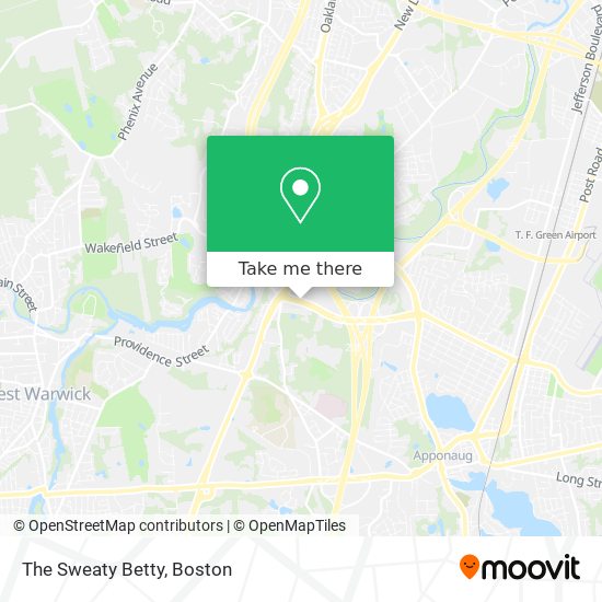 The Sweaty Betty map