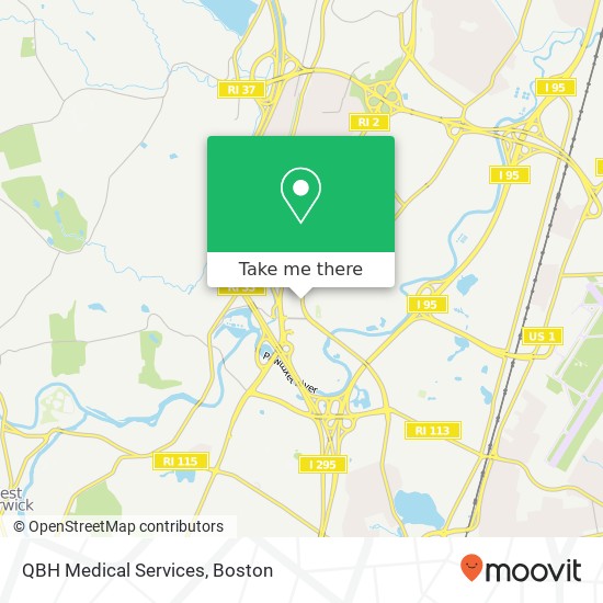 QBH Medical Services map