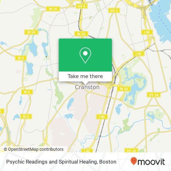 Psychic Readings and Spiritual Healing map