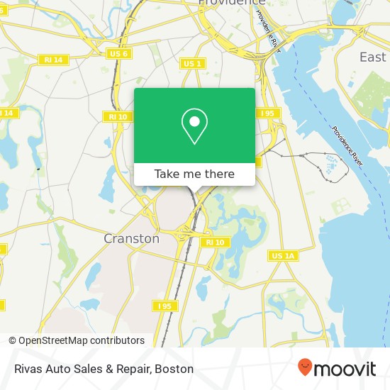 Rivas Auto Sales & Repair map