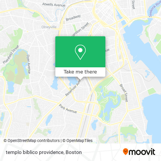 Mapa de templo biblico providence